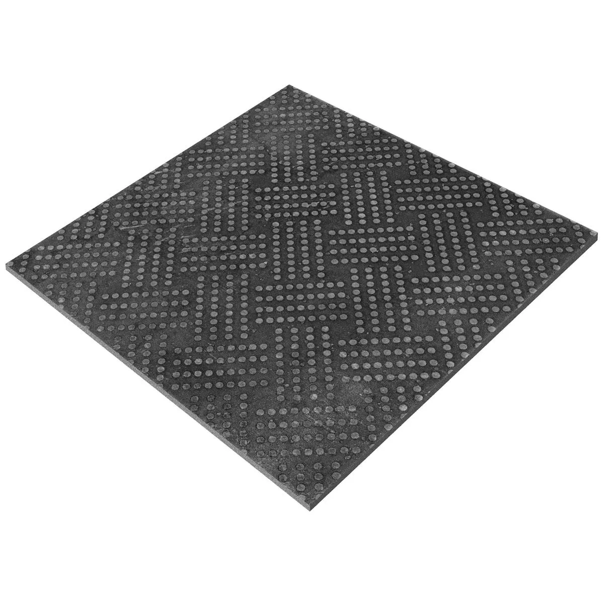 Gresie Chicago Aspect Metalic Antracit R9 - 18,5x18,5cm Pattern 1