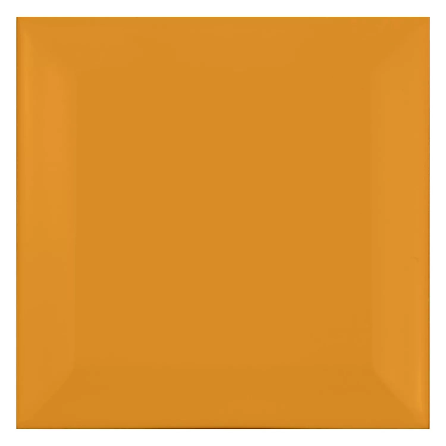 Tigla de metrou Galben Înghețată 10x10 cm Fațetă Catarina Ocre
