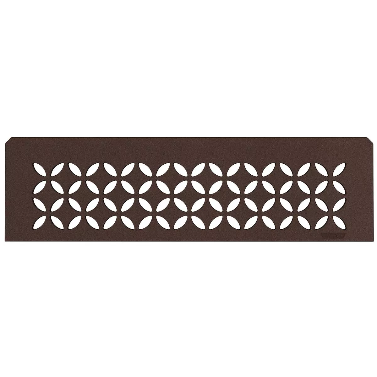 Raft de perete nișă Schlüter dreptunghiular 30x8.7cm Floral Bronze