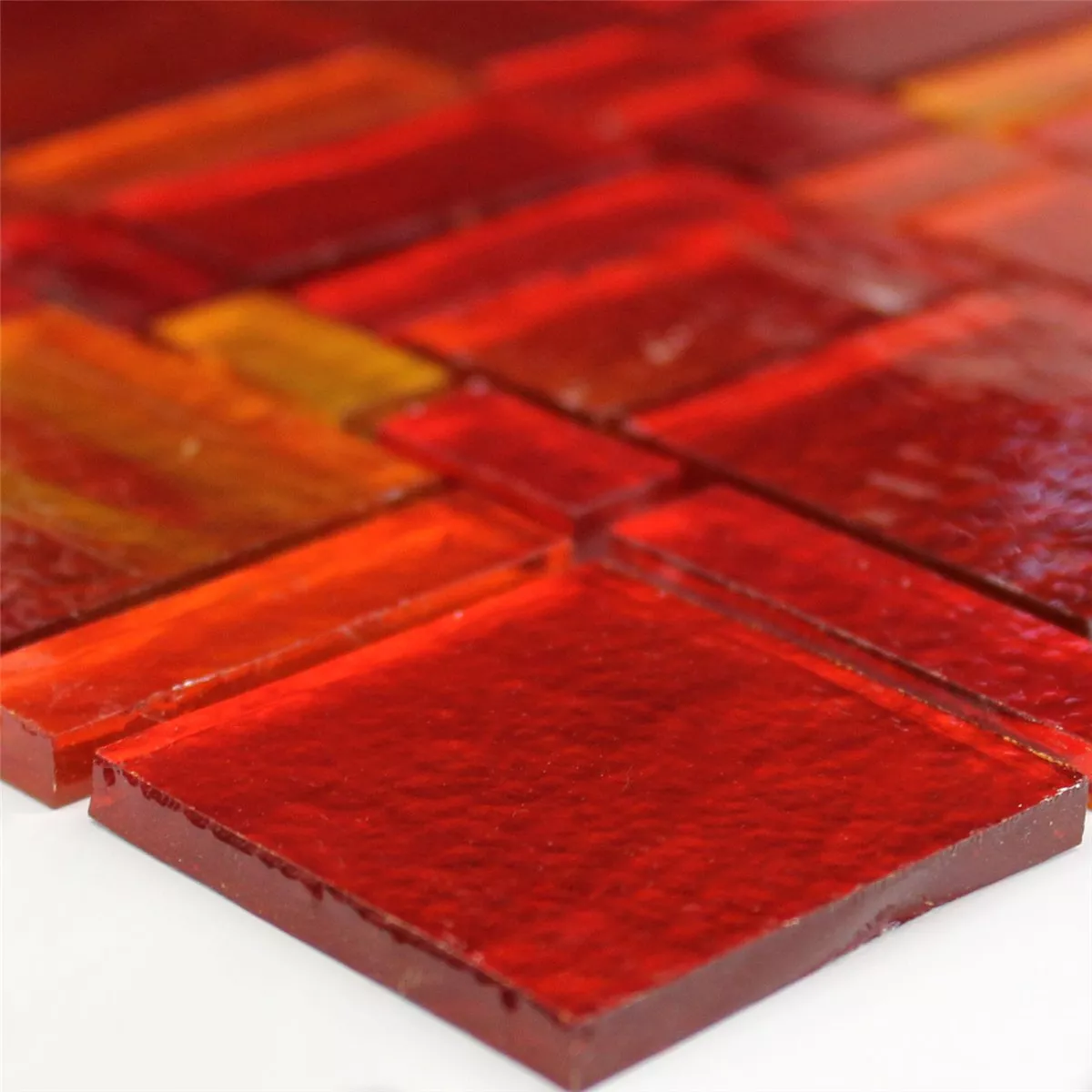 Placi De Sticla Trend Reciclare Mozaic Liberty Red
