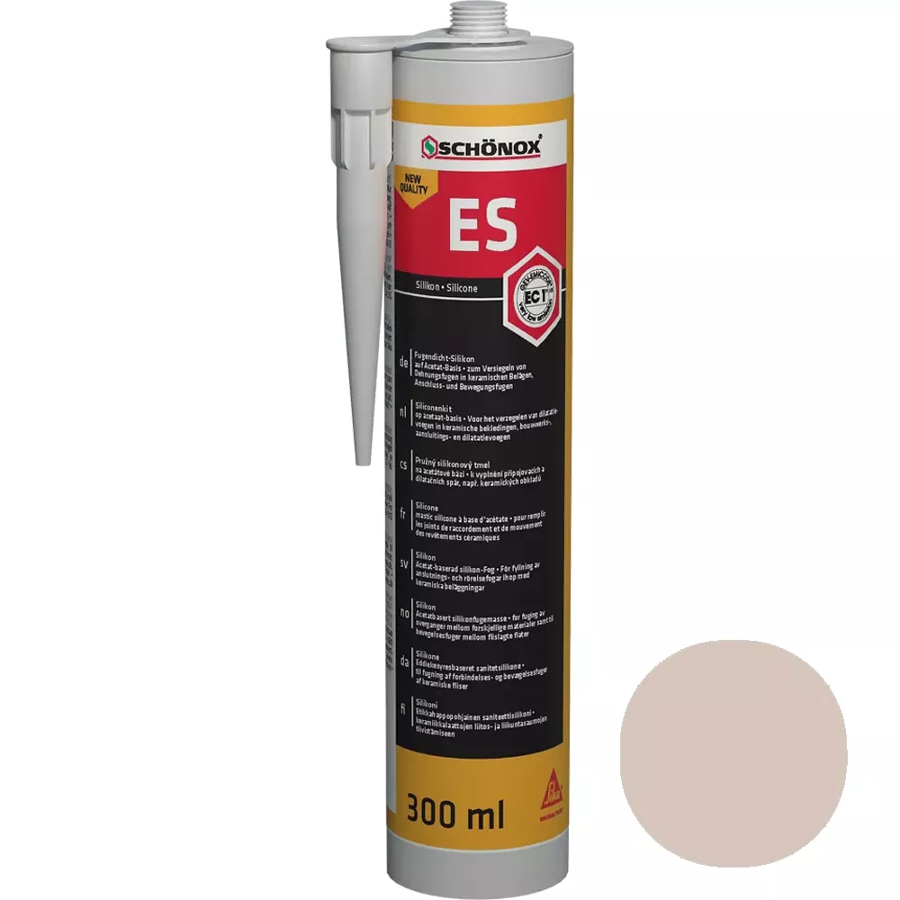 Silicon de etanșare a rosturilor Schönox ES Bahama bej (300 ml)