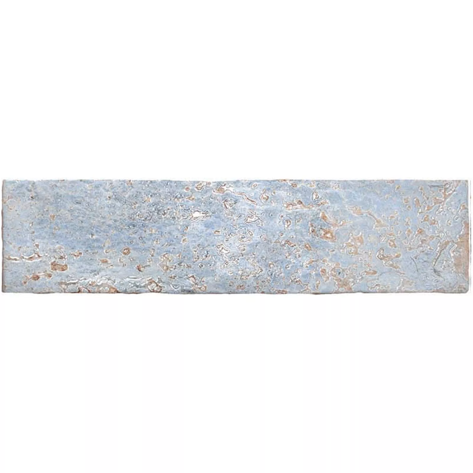 Plăci Ceramice Pentru Pereti Wilhelmsburg Ondulat 7,5x30cm Albastru Deschis